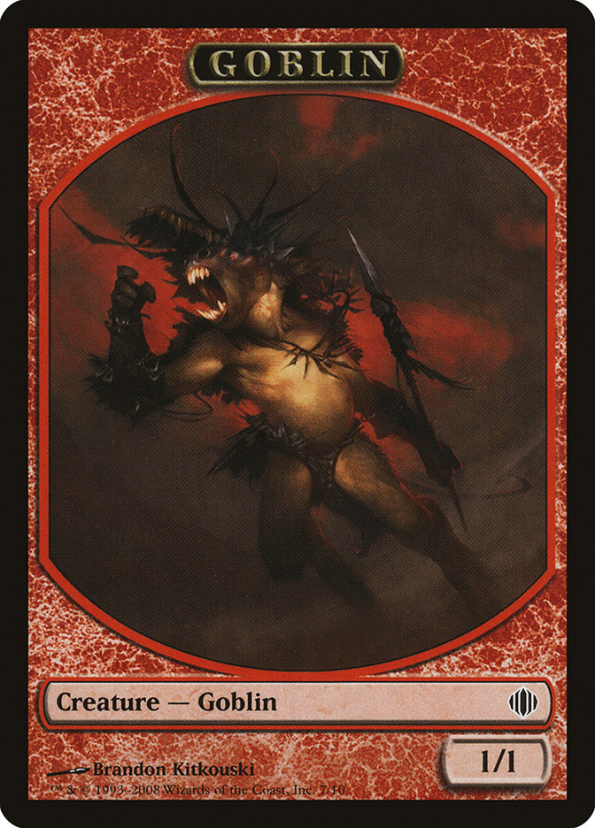 Goblin Token [Shards of Alara Tokens] | I Want That Stuff Brandon