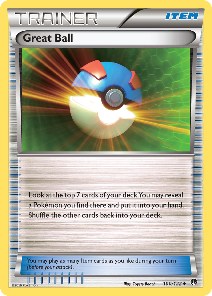 Great Ball (100/122) [XY: BREAKpoint] | I Want That Stuff Brandon