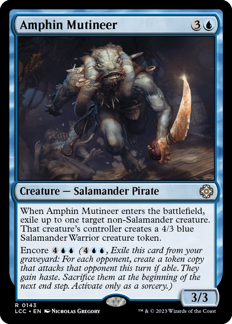 Amphin Mutineer [The Lost Caverns of Ixalan Commander] | I Want That Stuff Brandon