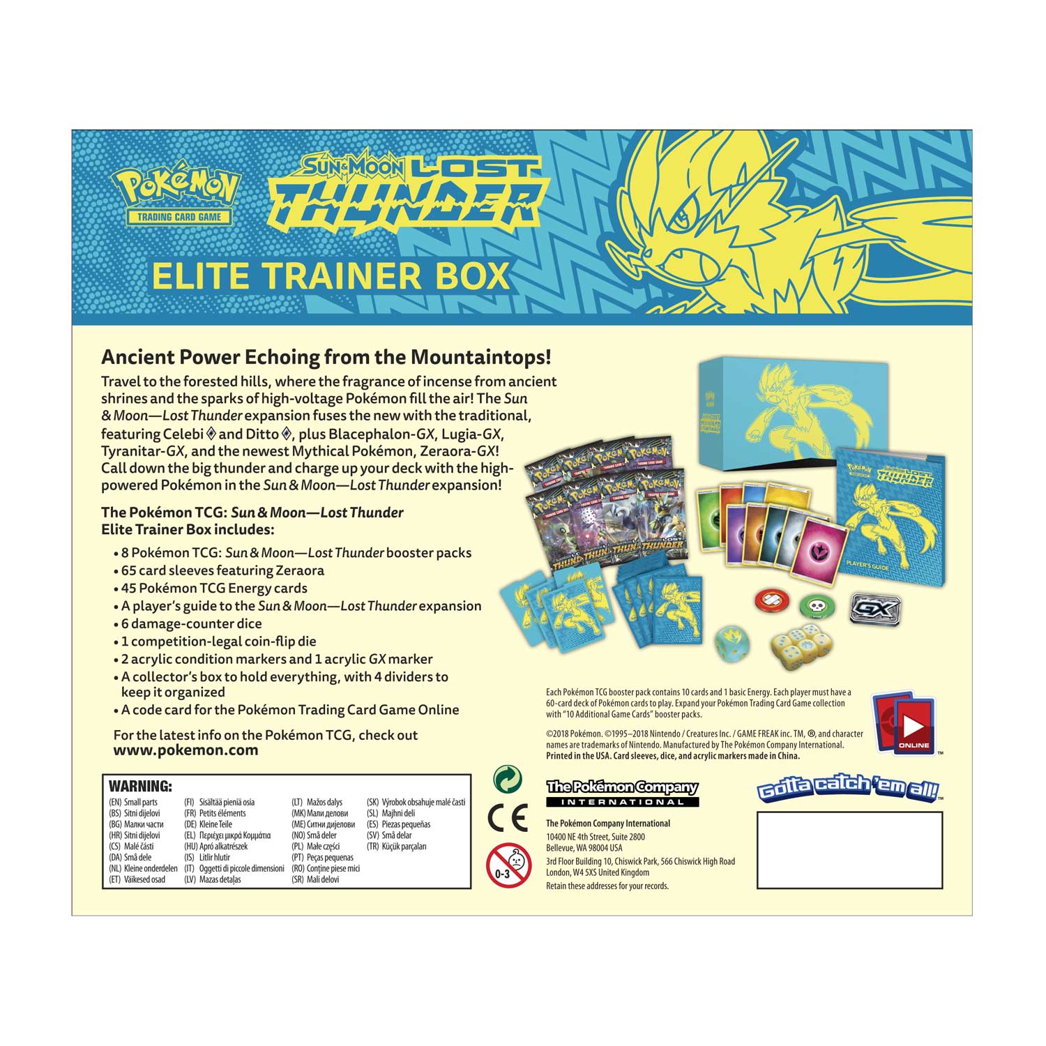 Sun & Moon: Lost Thunder - Elite Trainer Box | I Want That Stuff Brandon
