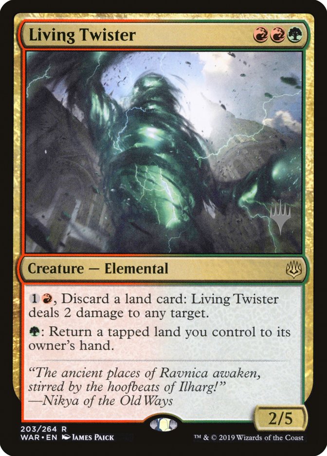 Living Twister (Promo Pack) [War of the Spark Promos] | I Want That Stuff Brandon