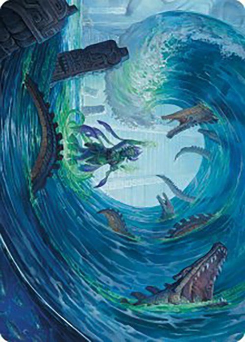 Wave Goodbye Art Card [The Lost Caverns of Ixalan Art Series] | I Want That Stuff Brandon