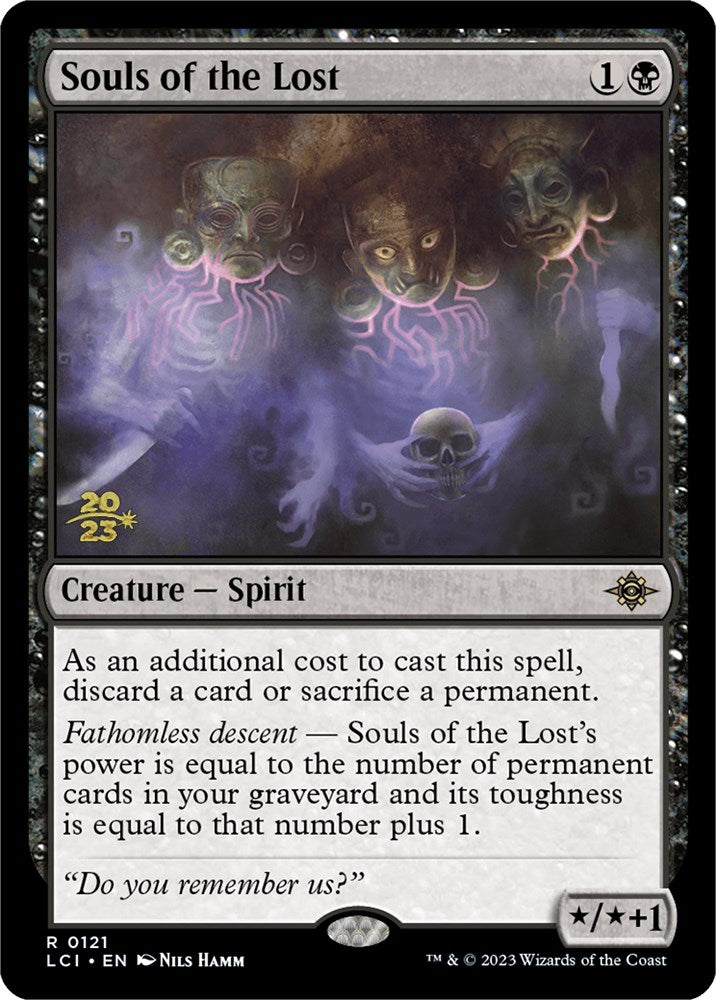 Souls of the Lost [The Lost Caverns of Ixalan Prerelease Cards] | I Want That Stuff Brandon