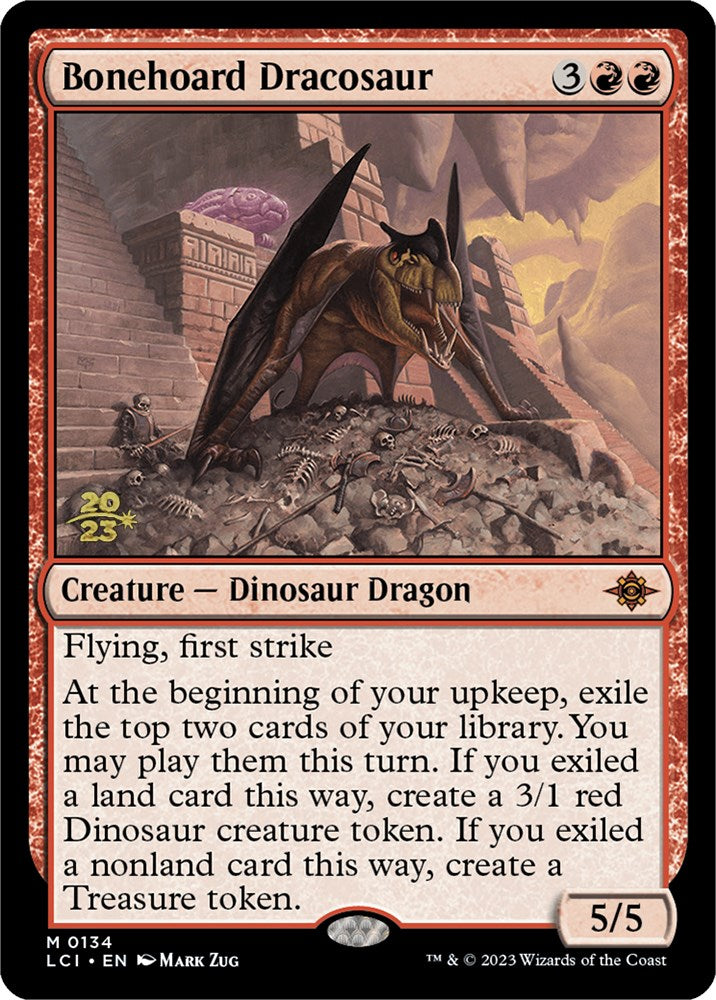 Bonehoard Dracosaur [The Lost Caverns of Ixalan Prerelease Cards] | I Want That Stuff Brandon