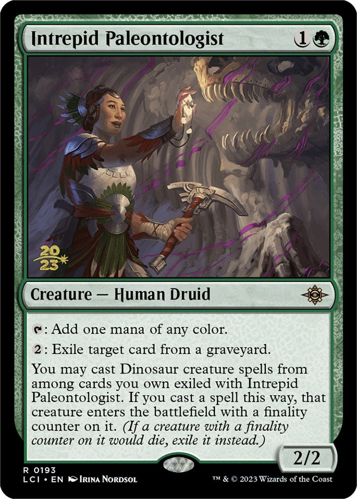 Intrepid Paleontologist [The Lost Caverns of Ixalan Prerelease Cards] | I Want That Stuff Brandon