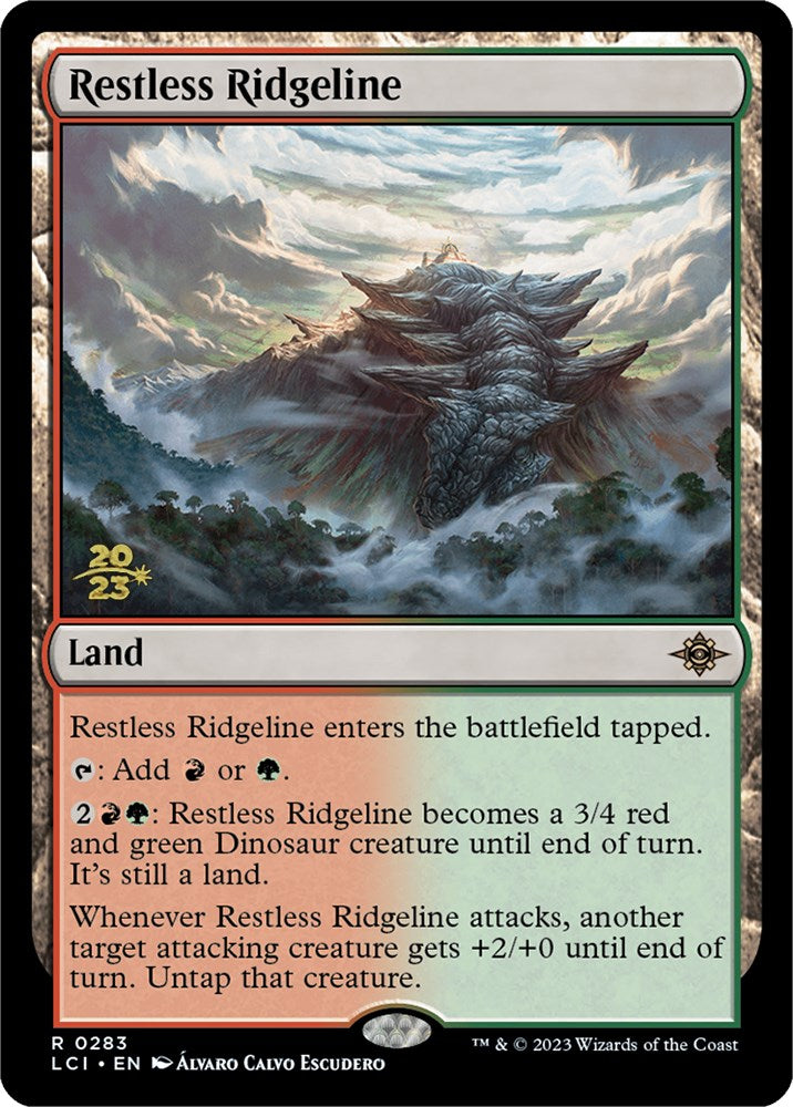 Restless Ridgeline [The Lost Caverns of Ixalan Prerelease Cards] | I Want That Stuff Brandon