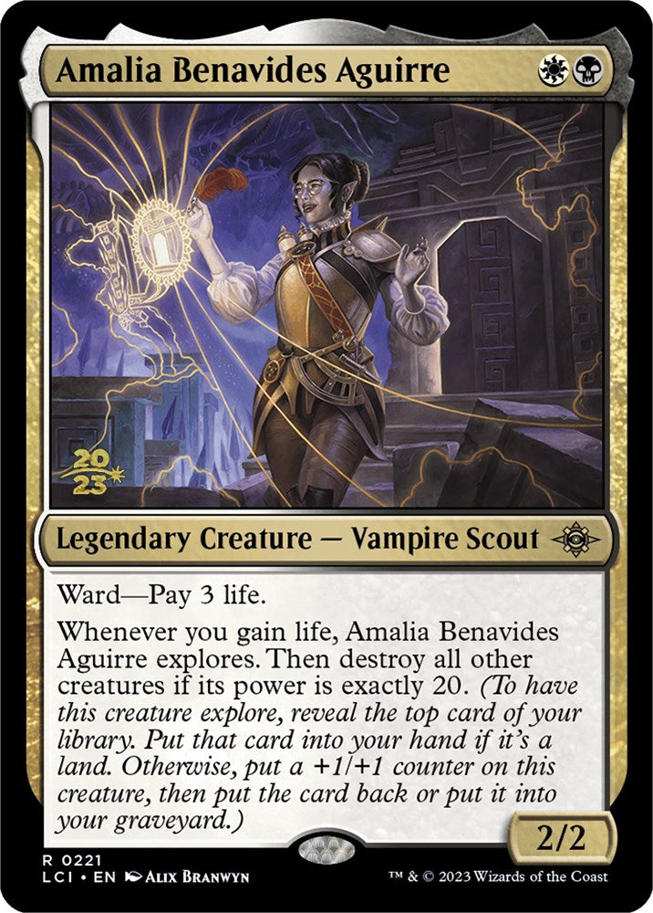 Amalia Benavides Aguirre [The Lost Caverns of Ixalan Prerelease Cards] | I Want That Stuff Brandon