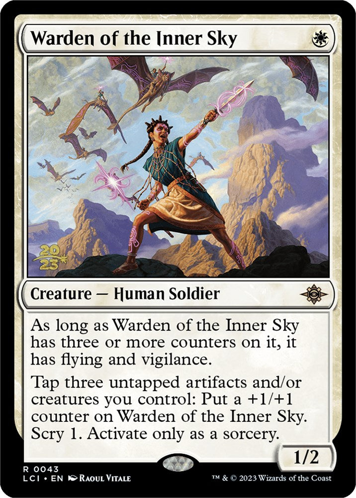 Warden of the Inner Sky [The Lost Caverns of Ixalan Prerelease Cards] | I Want That Stuff Brandon