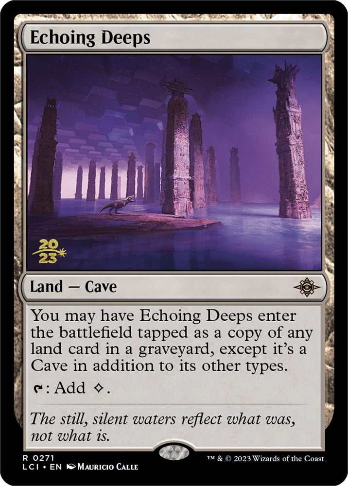 Echoing Deeps [The Lost Caverns of Ixalan Prerelease Cards] | I Want That Stuff Brandon