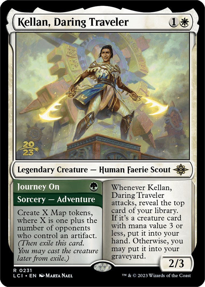 Kellan, Daring Traveler [The Lost Caverns of Ixalan Prerelease Cards] | I Want That Stuff Brandon