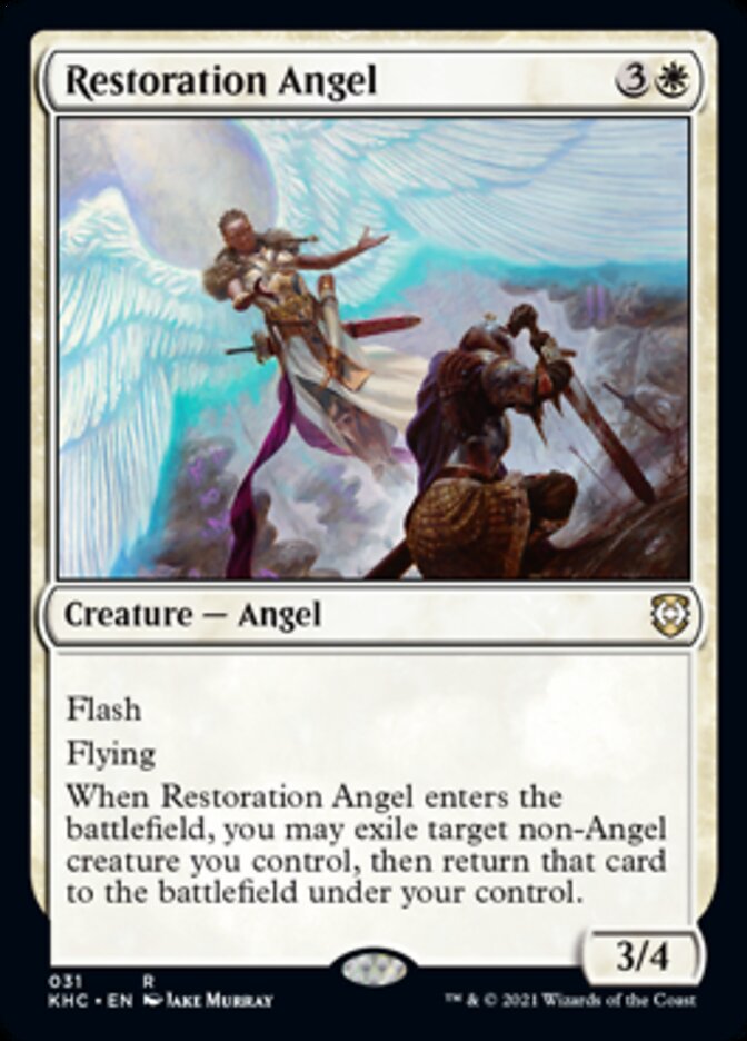 Restoration Angel [Kaldheim Commander] | I Want That Stuff Brandon