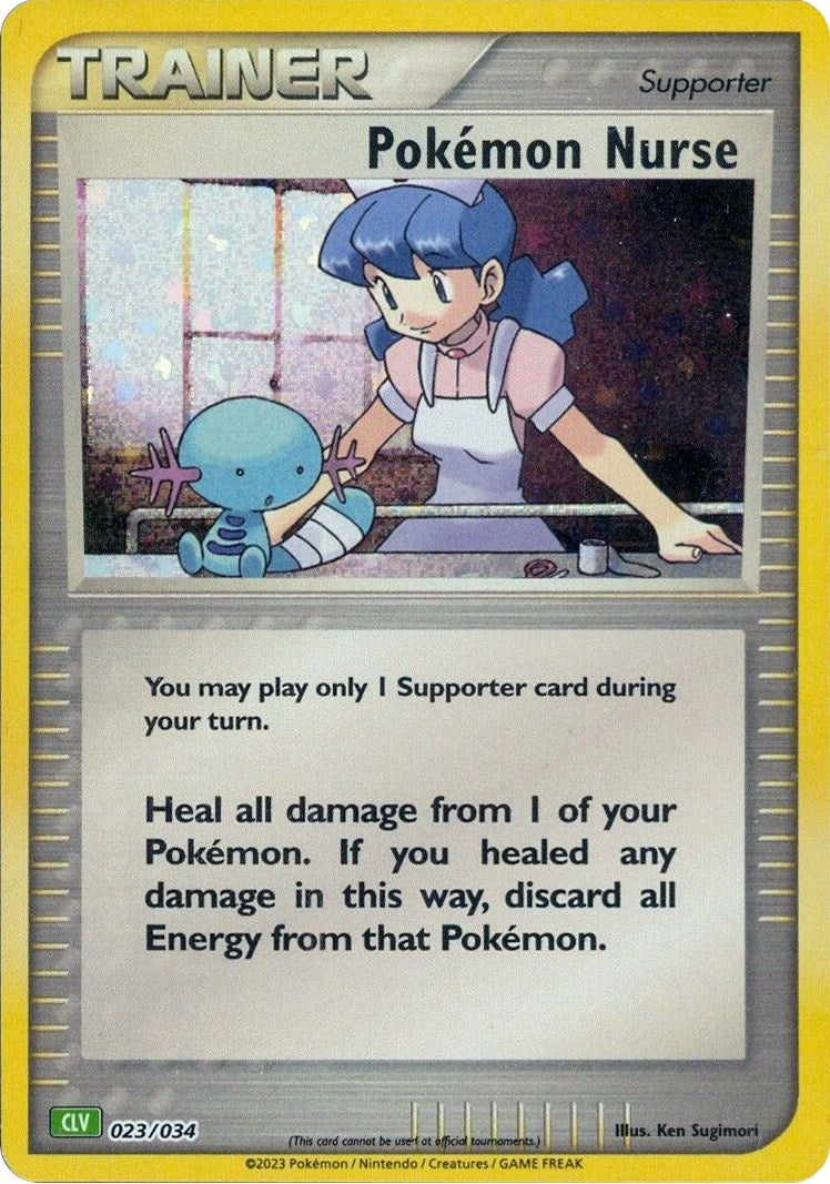 Pokemon Nurse (023/034) [Trading Card Game Classic] | I Want That Stuff Brandon