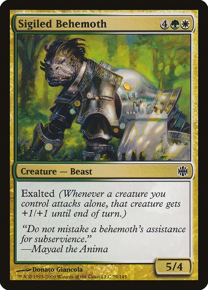 Sigiled Behemoth [Alara Reborn] | I Want That Stuff Brandon