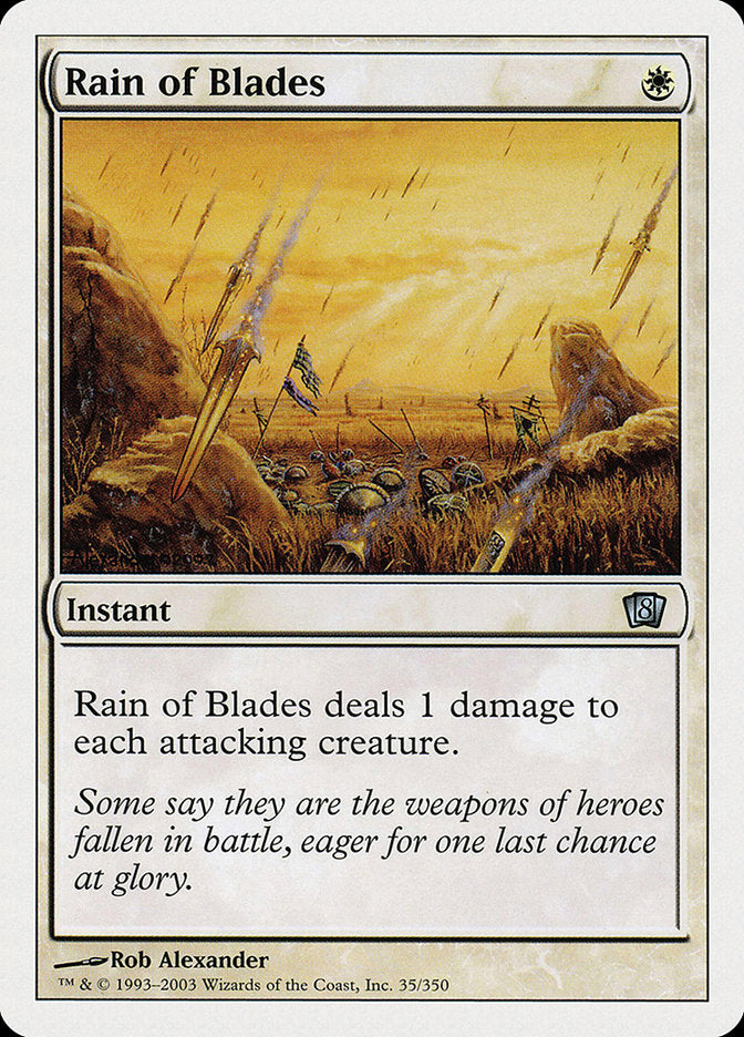 Rain of Blades [Eighth Edition] | I Want That Stuff Brandon