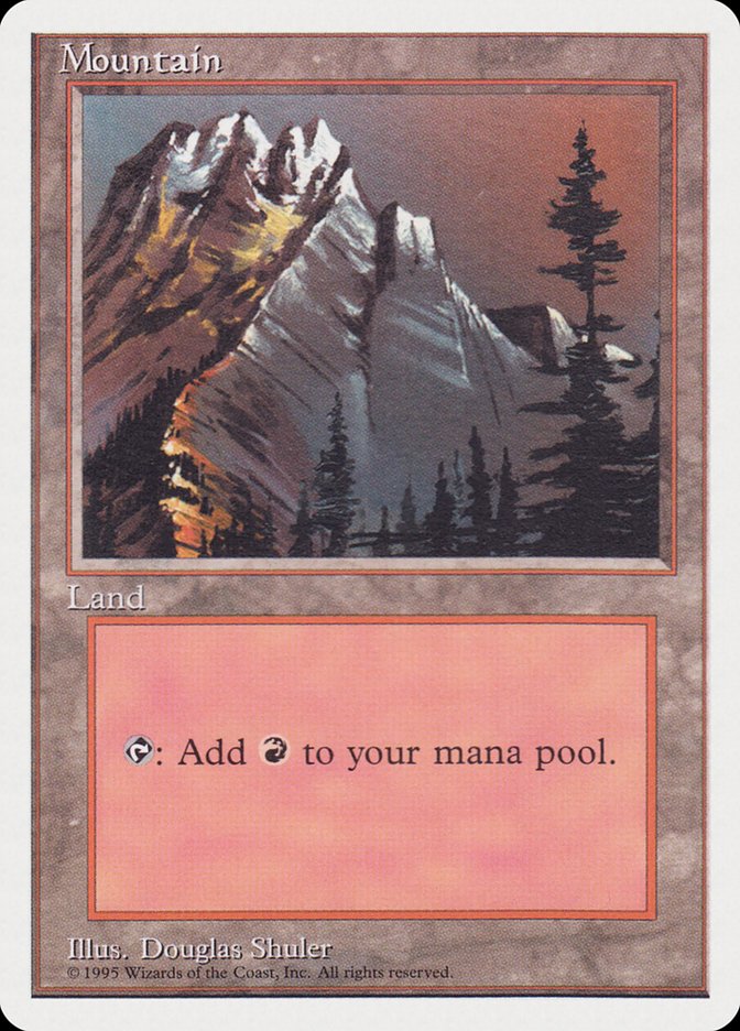 Mountain (Red Sky in the Top Right) [Rivals Quick Start Set] | I Want That Stuff Brandon