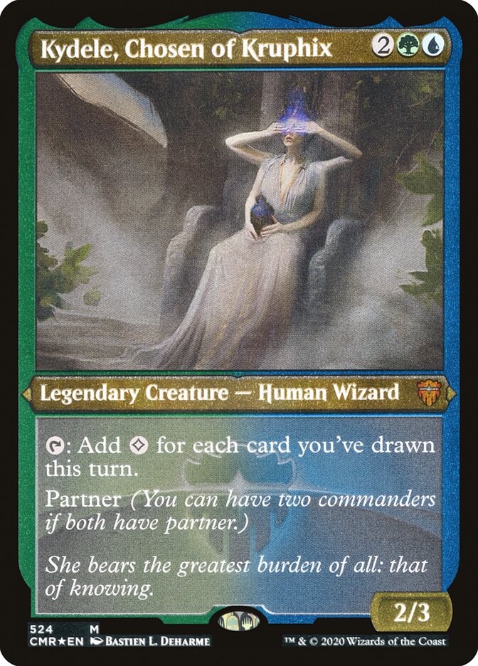 Kydele, Chosen of Kruphix (Etched) [Commander Legends] | I Want That Stuff Brandon