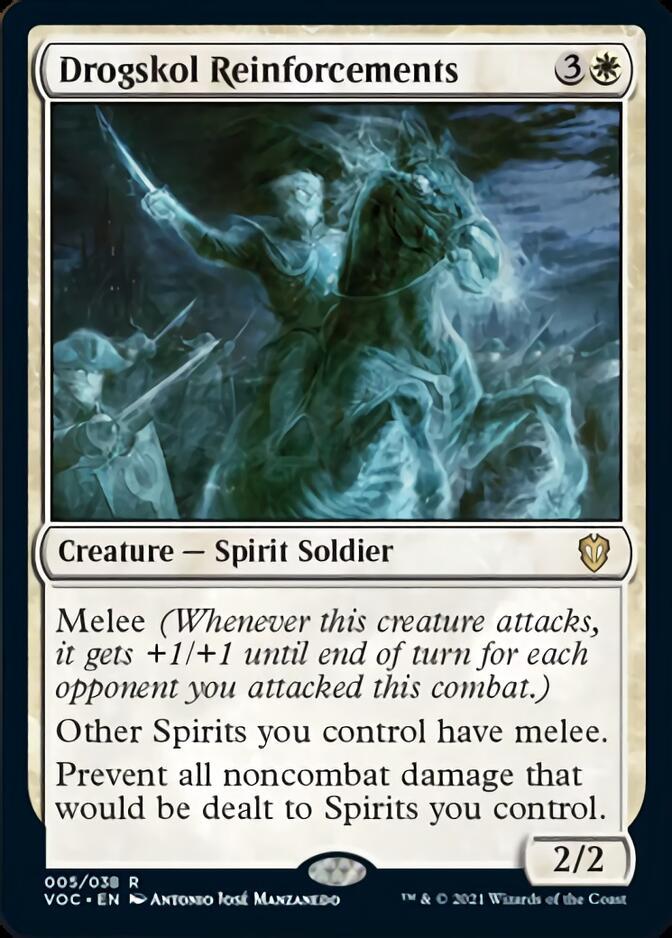 Drogskol Reinforcements [Innistrad: Crimson Vow Commander] | I Want That Stuff Brandon