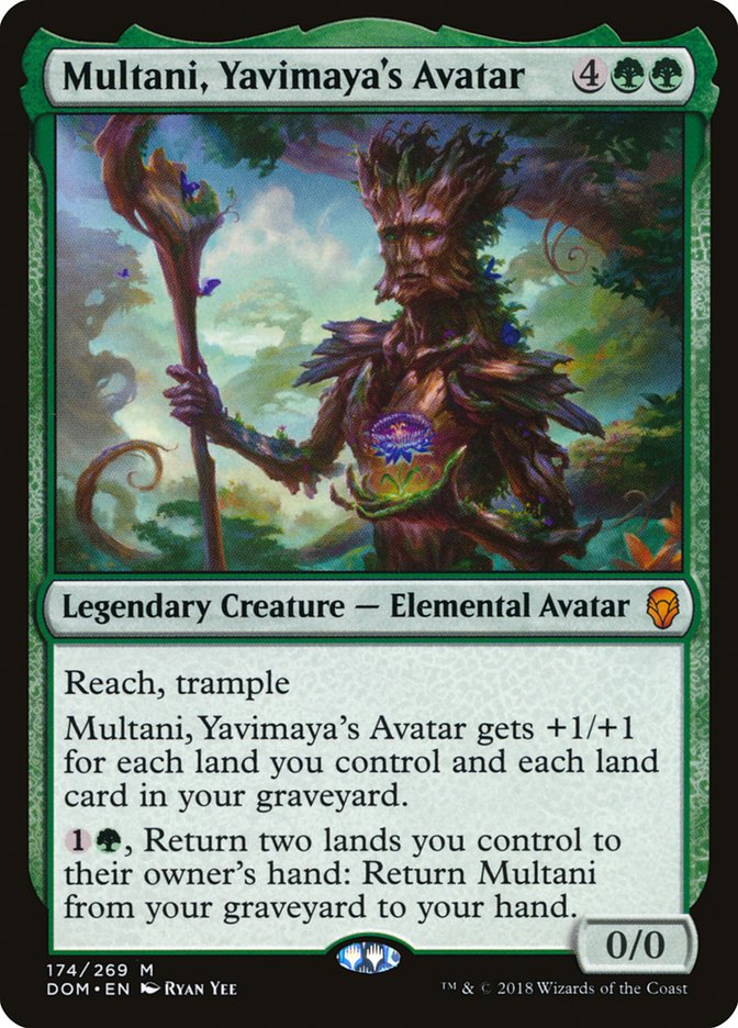 Multani, Yavimaya's Avatar [Dominaria] | I Want That Stuff Brandon