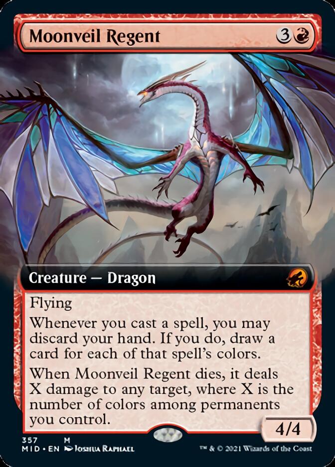 Moonveil Regent (Extended Art) [Innistrad: Midnight Hunt] | I Want That Stuff Brandon