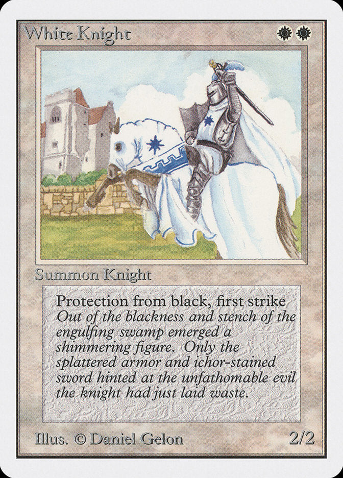 White Knight [Unlimited Edition] | I Want That Stuff Brandon