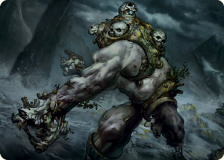 Skull Skaab Art Card [Innistrad: Crimson Vow Art Series] | I Want That Stuff Brandon