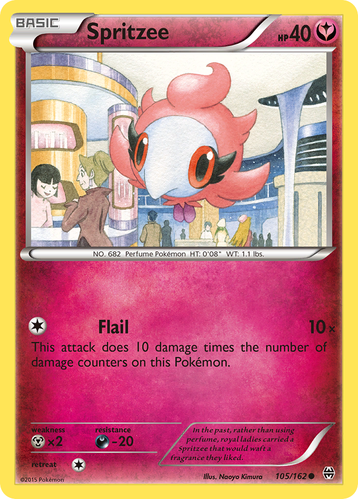 Spritzee (105/162) [XY: BREAKthrough] | I Want That Stuff Brandon