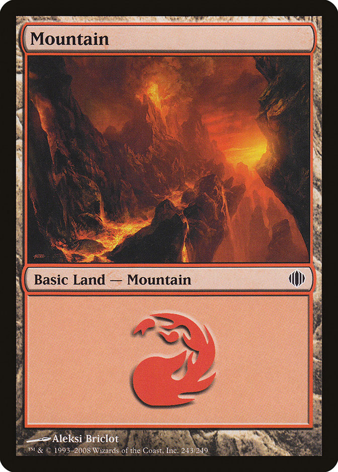 Mountain (243) [Shards of Alara] | I Want That Stuff Brandon