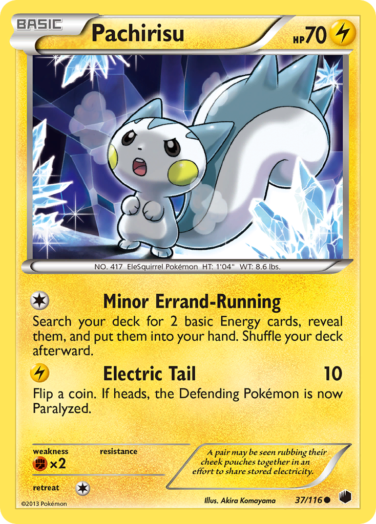 Pachirisu (37/116) [Black & White: Plasma Freeze] | I Want That Stuff Brandon