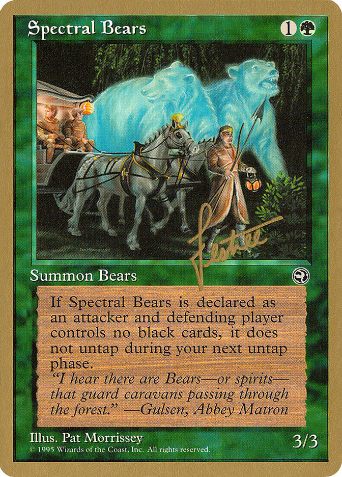 Spectral Bears (Bertrand Lestree) [Pro Tour Collector Set] | I Want That Stuff Brandon