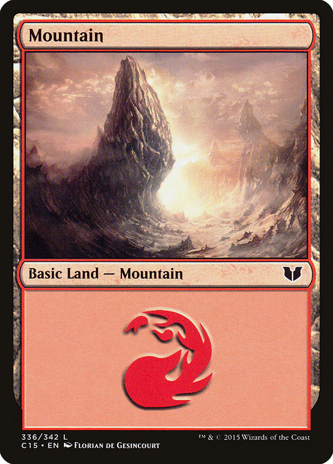 Mountain (336) [Commander 2015] | I Want That Stuff Brandon