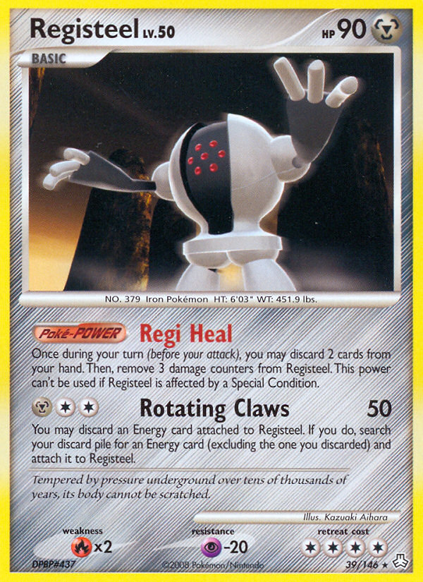 Registeel (39/146) [Diamond & Pearl: Legends Awakened] | I Want That Stuff Brandon