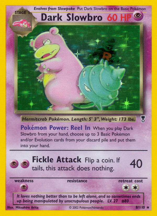 Dark Slowbro (8/110) [Legendary Collection] | I Want That Stuff Brandon