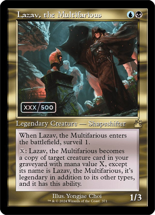 Lazav, the Multifarious (Retro) (Serialized) [Ravnica Remastered] | I Want That Stuff Brandon