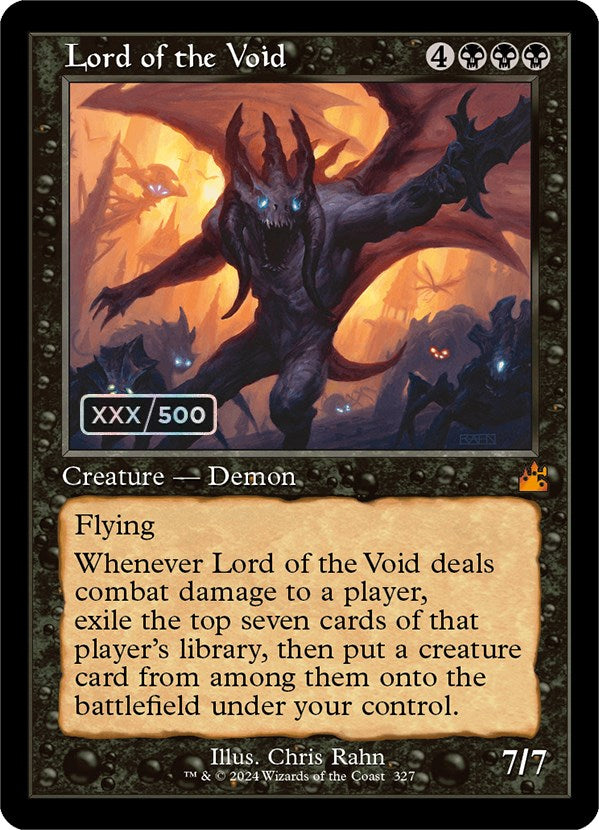 Lord of the Void (Retro) (Serialized) [Ravnica Remastered] | I Want That Stuff Brandon