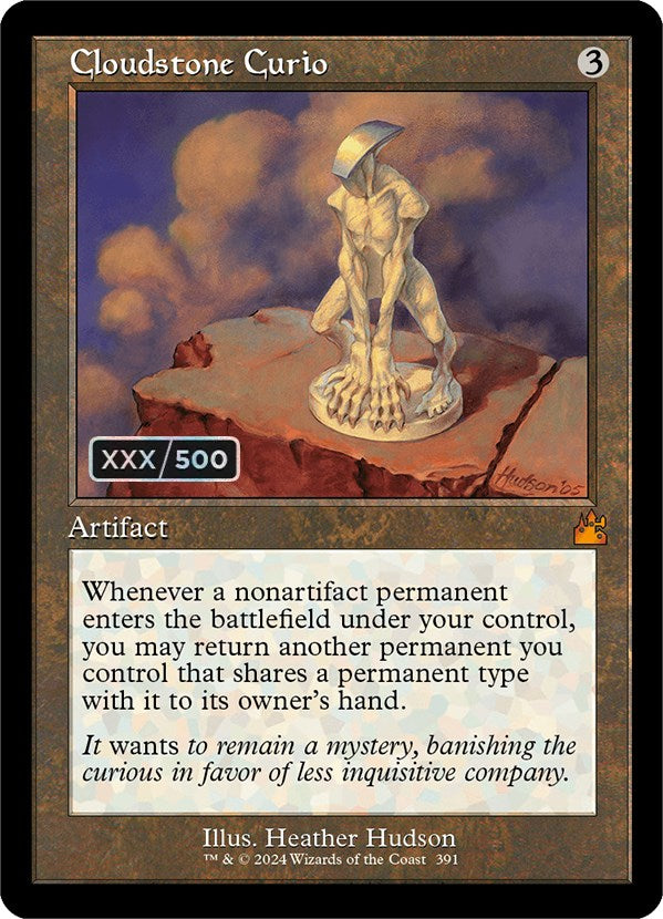 Cloudstone Curio (Retro) (Serialized) [Ravnica Remastered] | I Want That Stuff Brandon