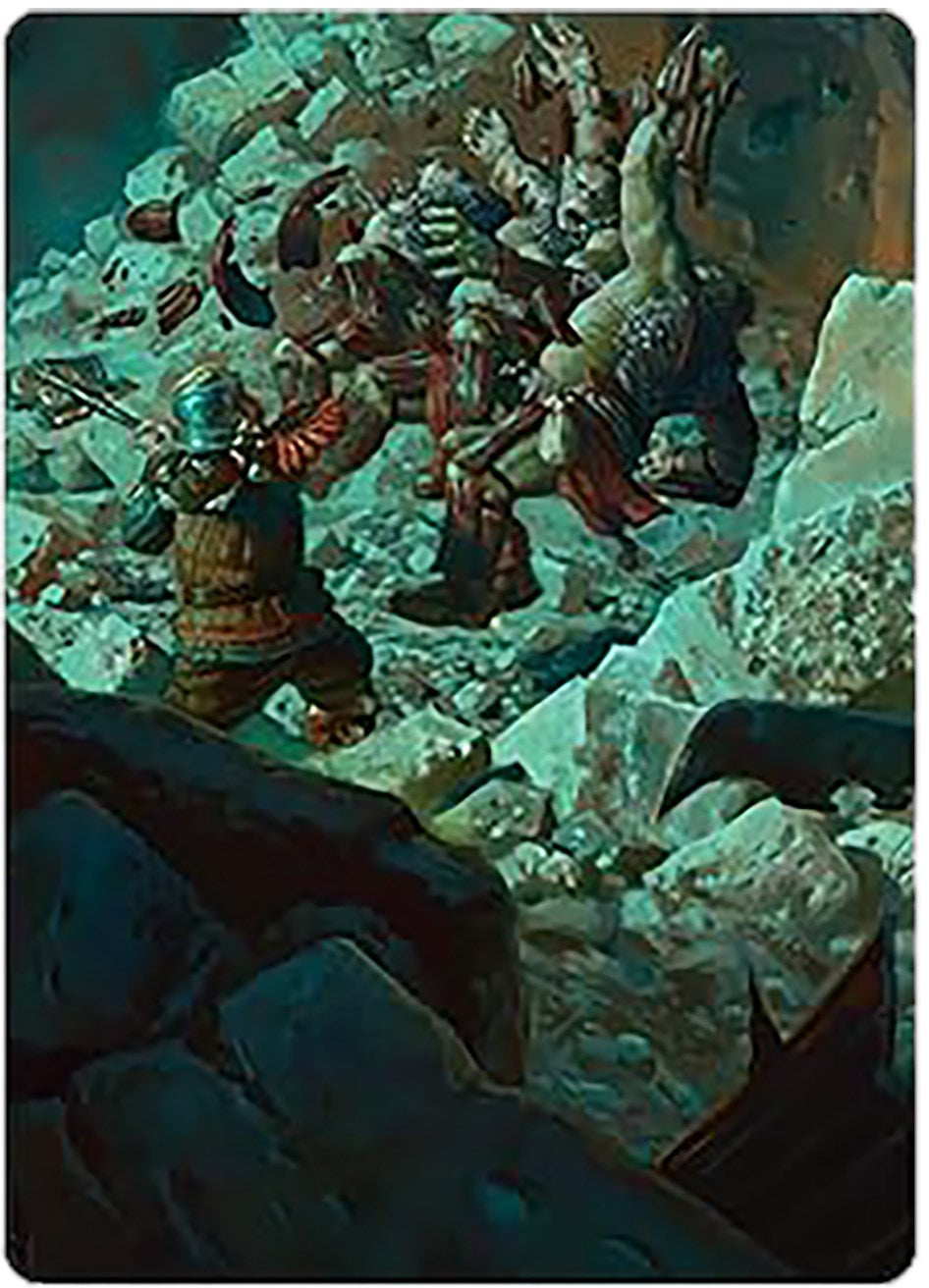 Gimli's Reckless Might Art Card [The Lord of the Rings: Tales of Middle-earth Art Series] | I Want That Stuff Brandon