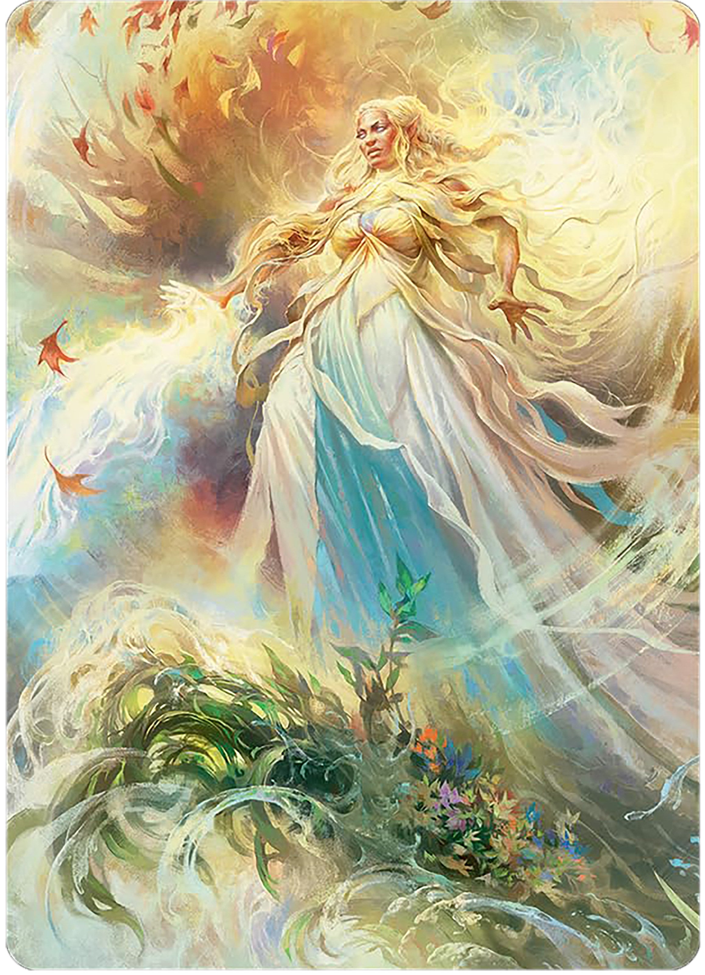 Galadriel, Light of Valinor Art Card [The Lord of the Rings: Tales of Middle-earth Art Series] | I Want That Stuff Brandon