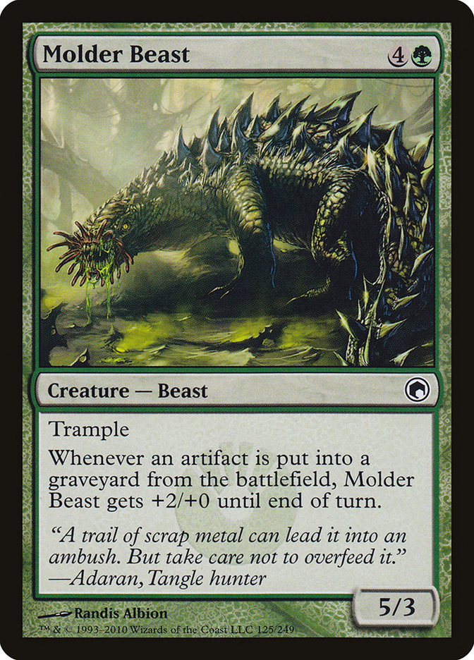 Molder Beast [Scars of Mirrodin] | I Want That Stuff Brandon