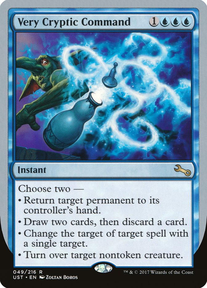 Very Cryptic Command (Return) [Unstable] | I Want That Stuff Brandon