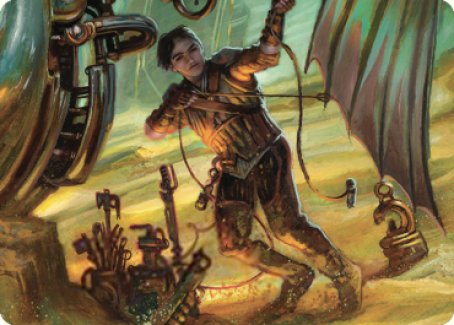 Mishra, Excavation Prodigy Art Card [The Brothers' War Art Series] | I Want That Stuff Brandon