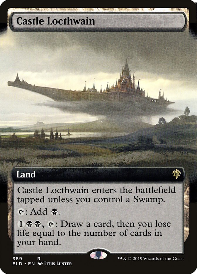 Castle Locthwain (Extended Art) [Throne of Eldraine] | I Want That Stuff Brandon