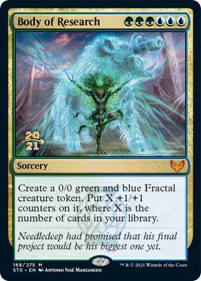 Body of Research [Strixhaven: School of Mages Prerelease Promos] | I Want That Stuff Brandon