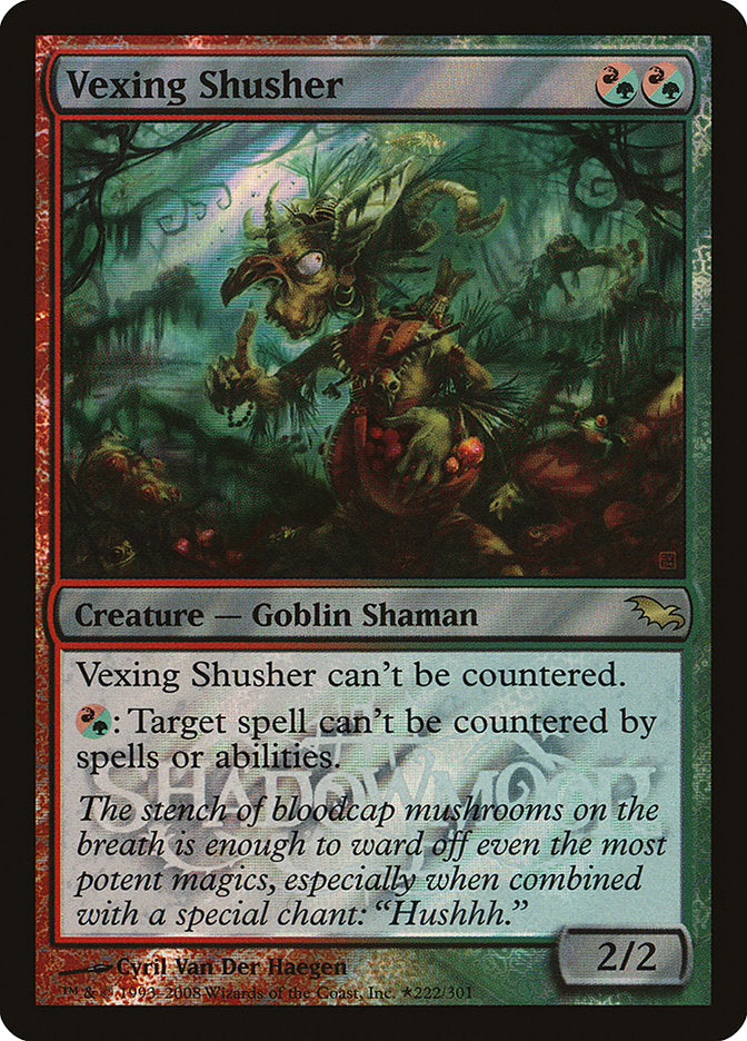 Vexing Shusher (Launch) [Shadowmoor Promos] | I Want That Stuff Brandon