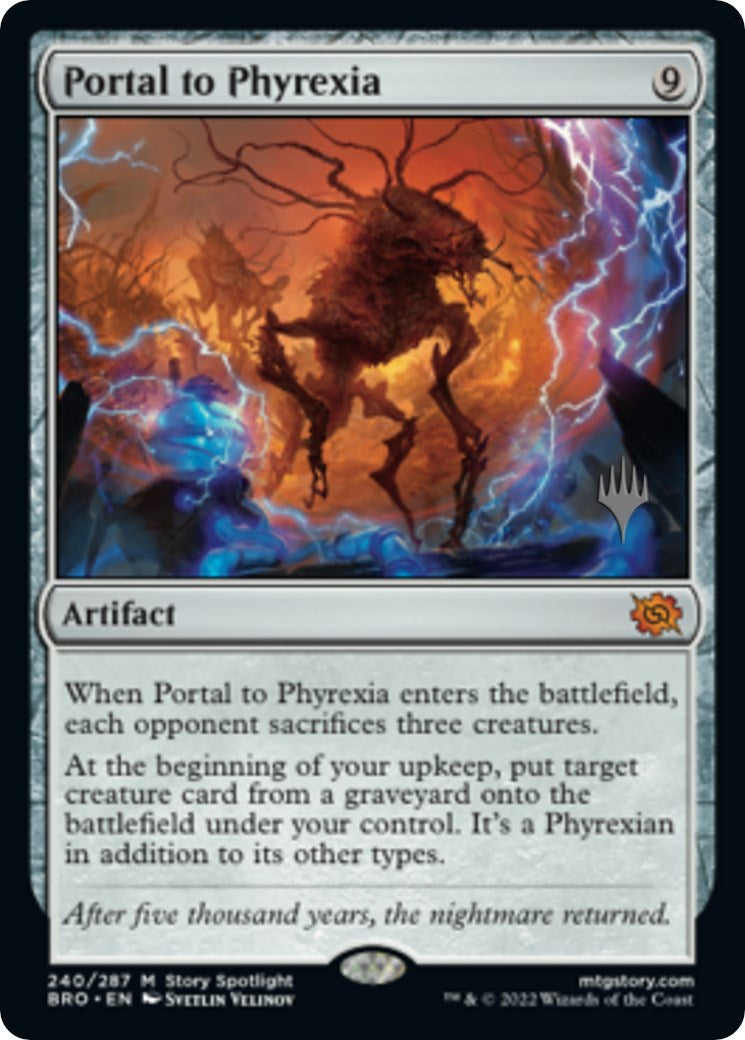 Portal to Phyrexia (Promo Pack) [The Brothers' War Promos] | I Want That Stuff Brandon