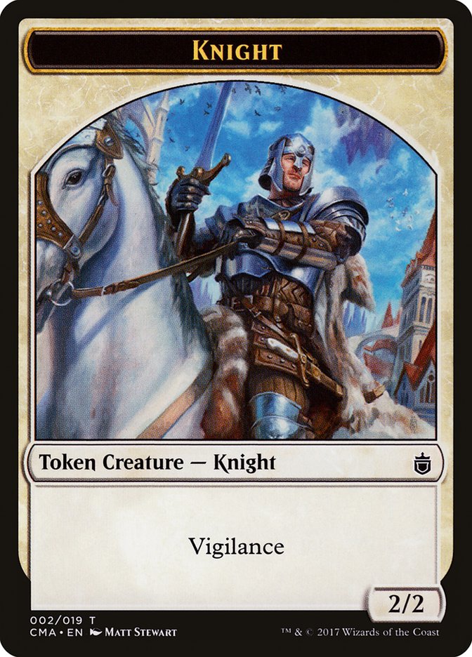 Knight Token [Commander Anthology Tokens] | I Want That Stuff Brandon