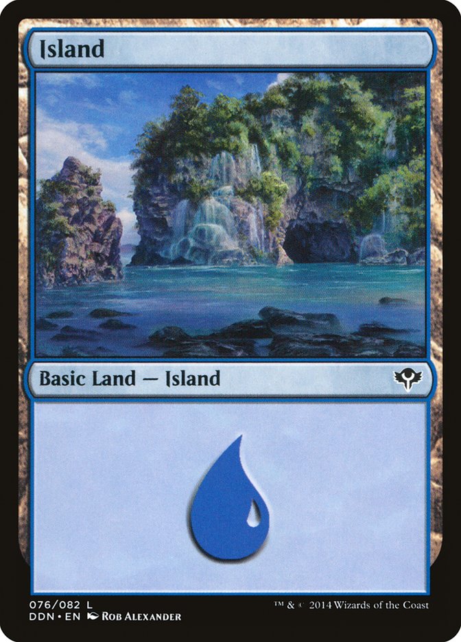 Island (76) [Duel Decks: Speed vs. Cunning] | I Want That Stuff Brandon