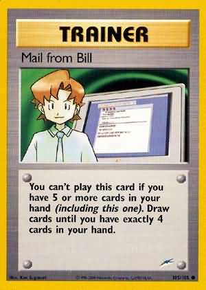 Mail from Bill (105/105) [Neo Destiny Unlimited] | I Want That Stuff Brandon