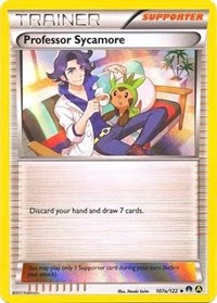 Professor Sycamore (107a/122) (Alternate Art Promo) [XY: BREAKpoint] | I Want That Stuff Brandon