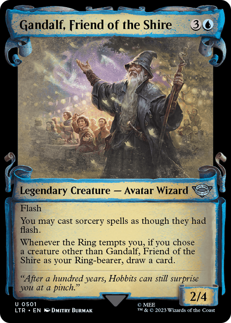 Gandalf, Friend of the Shire [The Lord of the Rings: Tales of Middle-Earth Showcase Scrolls] | I Want That Stuff Brandon