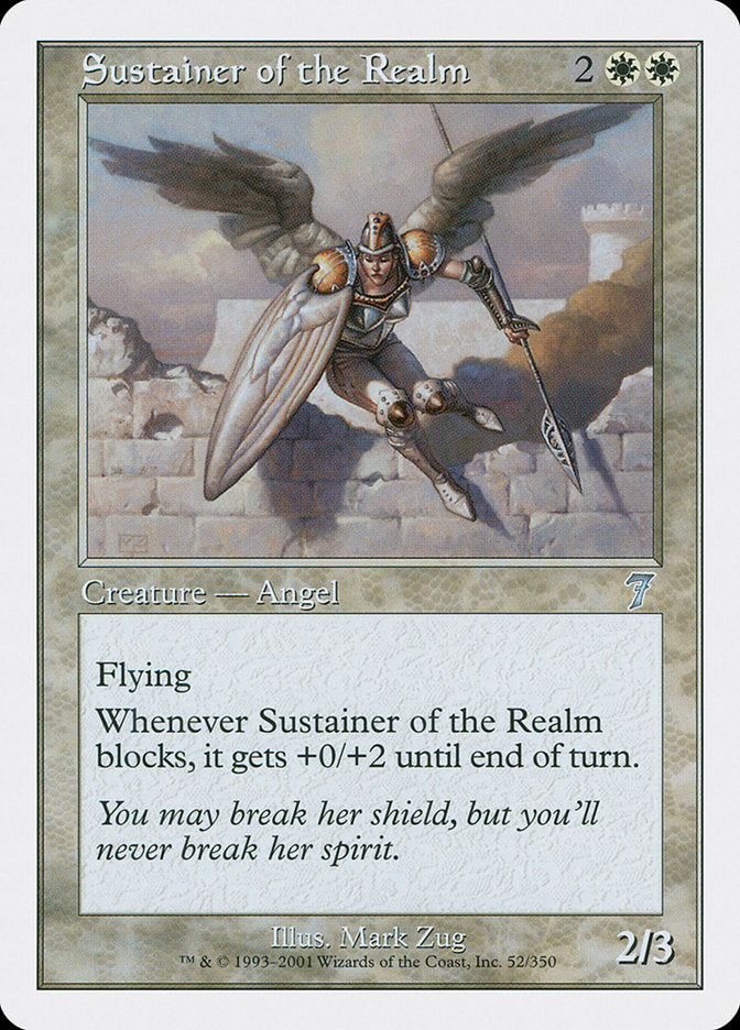 Sustainer of the Realm [Seventh Edition] | I Want That Stuff Brandon